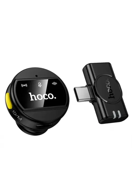 Микрофон беспроводной петличка (шнур Type-C) HOCO L21-C