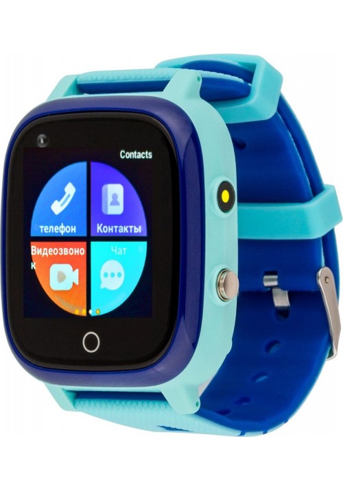 Дитячий смарт-годинник AmiGo GO005 4G WIFI Thermometer Blue