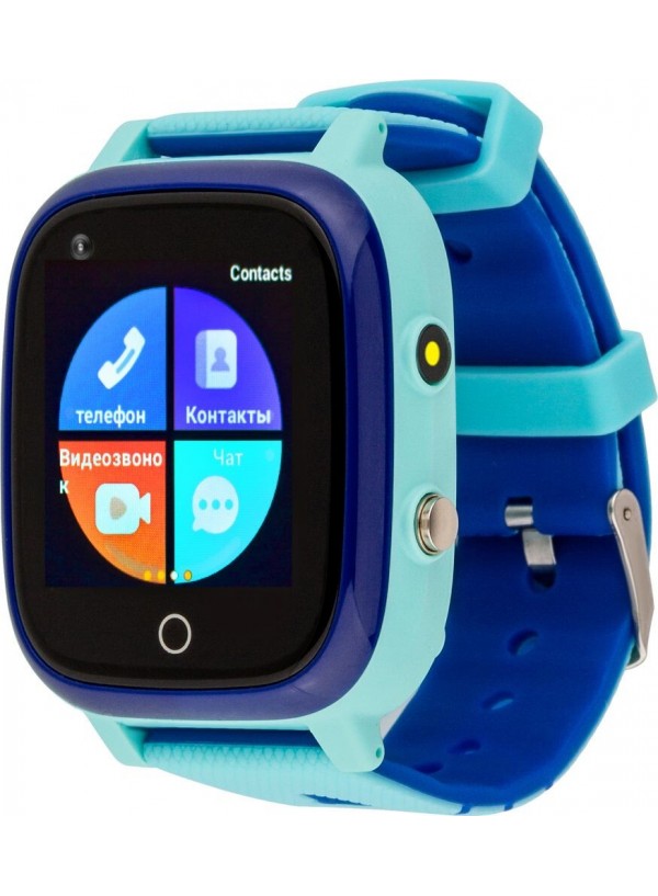 Дитячий смарт-годинник AmiGo GO005 4G WIFI Thermometer Blue