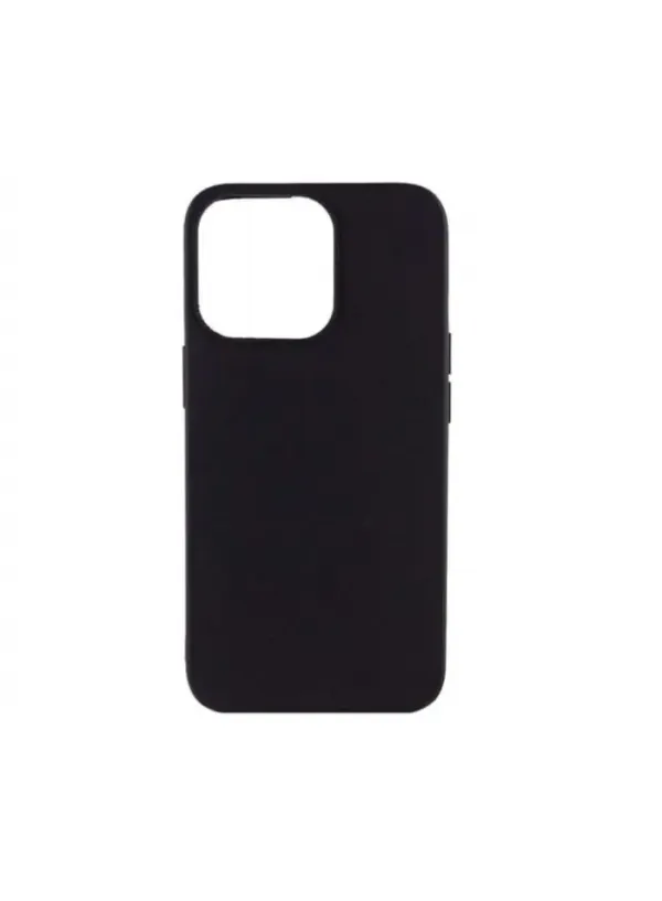 Чохол Silk Case для iPhone 14 Pro Max (Чорний)