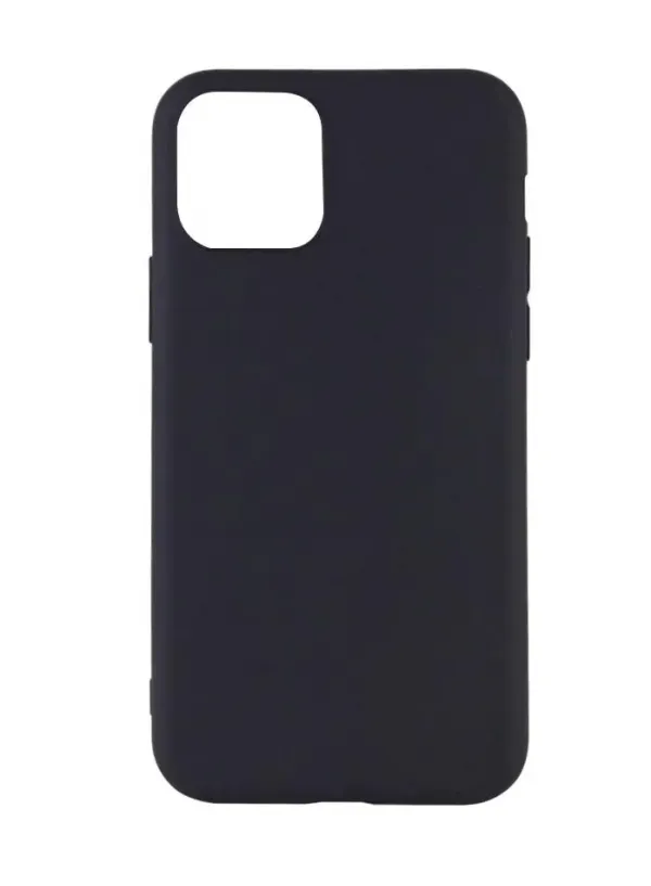 Чохол Silk Case для iPhone 15 Plus (Чорний)