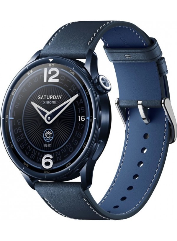 Годинник Xiaomi Watch S5 46mm Ceramic Blue Кераміка Синій BHR08ITGL