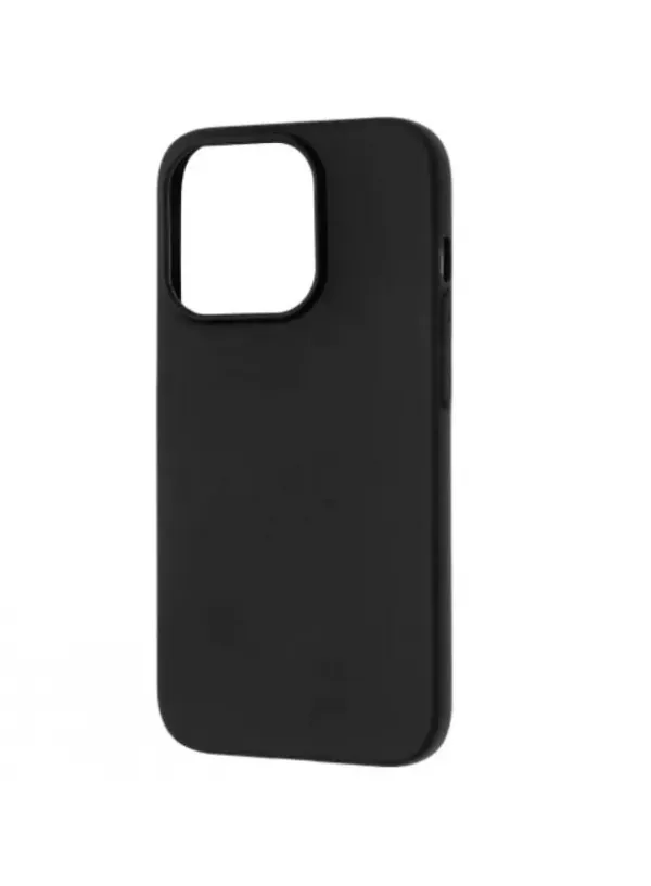 Чохол Silk Case для iPhone 15 Pro (Чорний)