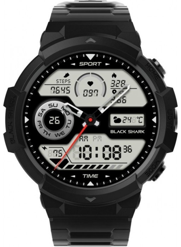 Годинник Black Shark GS3 Sport BS-W2402 Mist Black (Чорний)