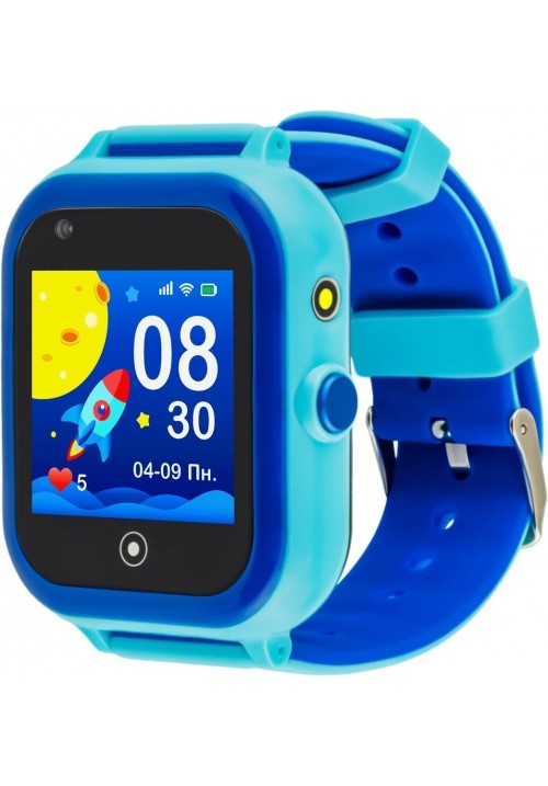 Смарт-часы для детей GARMIX PointPRO-200 4G/GPS/WIFI/VIDEO CALL BLUE