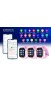Смарт-годинник для дітей GARMIX PointPRO-300 4G/GPS/WIFI/VIDEO CALL PURPLE
