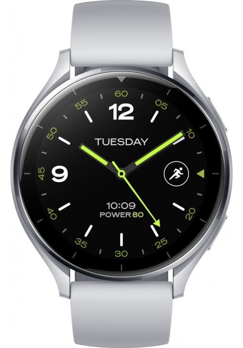 Смарт-часы Xiaomi Watch 2 Sliver Case With Gray TPU Strap (BHR8034GL)