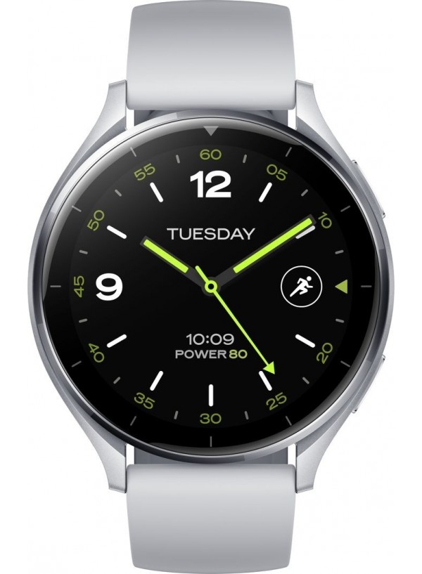 Смарт-годинник Xiaomi Watch 2 Sliver Case With Gray TPU Strap (BHR8034GL)