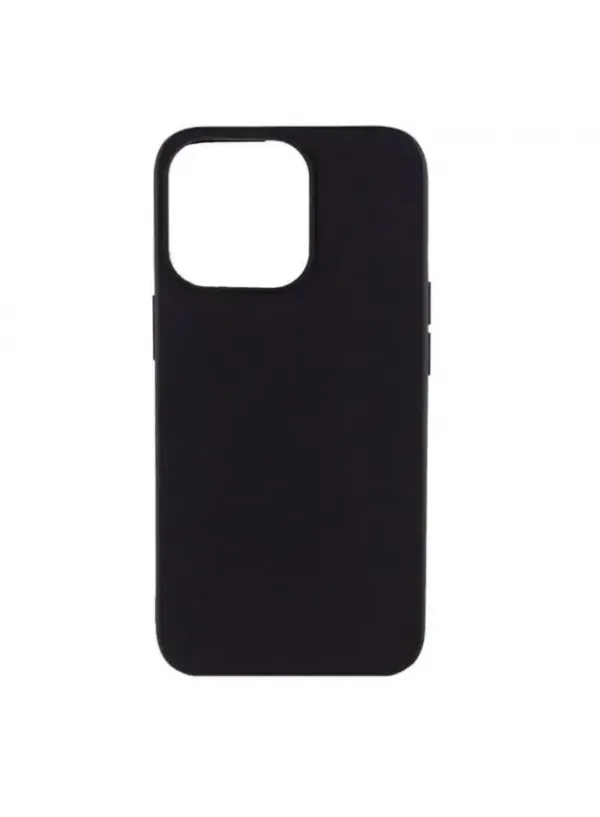 Чохол Silk Case для iPhone 13 Pro Max (Чорний)