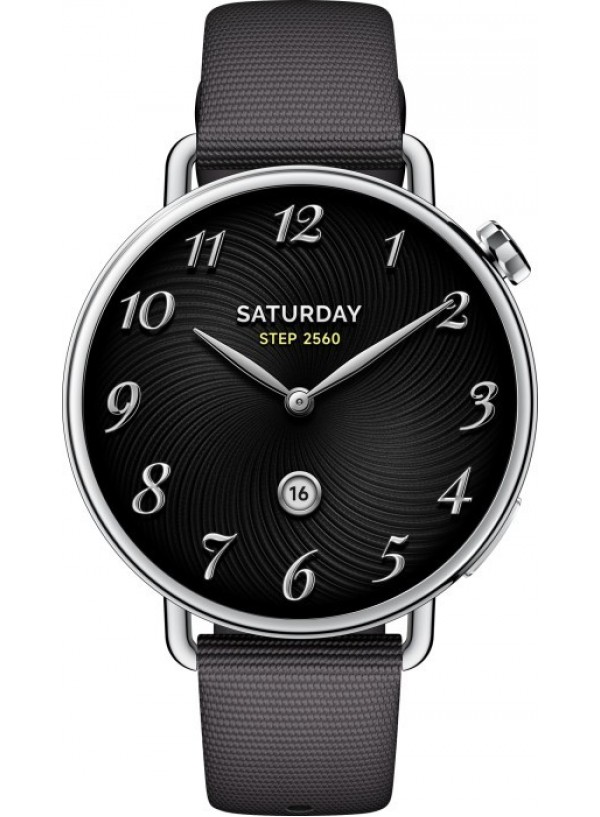 Смарт-годинник Xiaomi Watch S4 41mm Fluororubber Strap Чорний BHR07VRGL