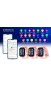 Смарт-годинник для дітей GARMIX PointPRO-300 4G/GPS/WIFI/VIDEO CALL PINK