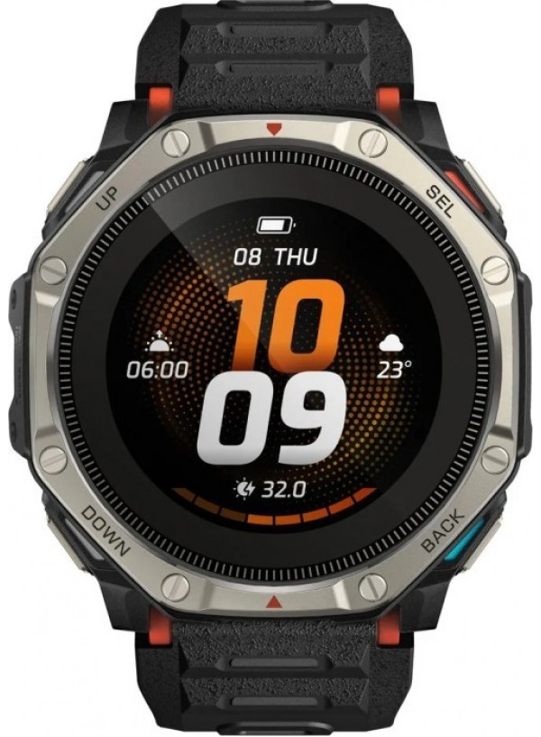 Смарт-годинник Amazfit T-Rex Dual Solar W2570TY1N Чорний