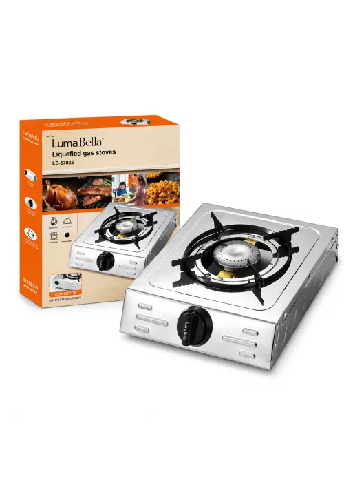 Настільна газова плита LumaBella (1 конфорки) LB-57022