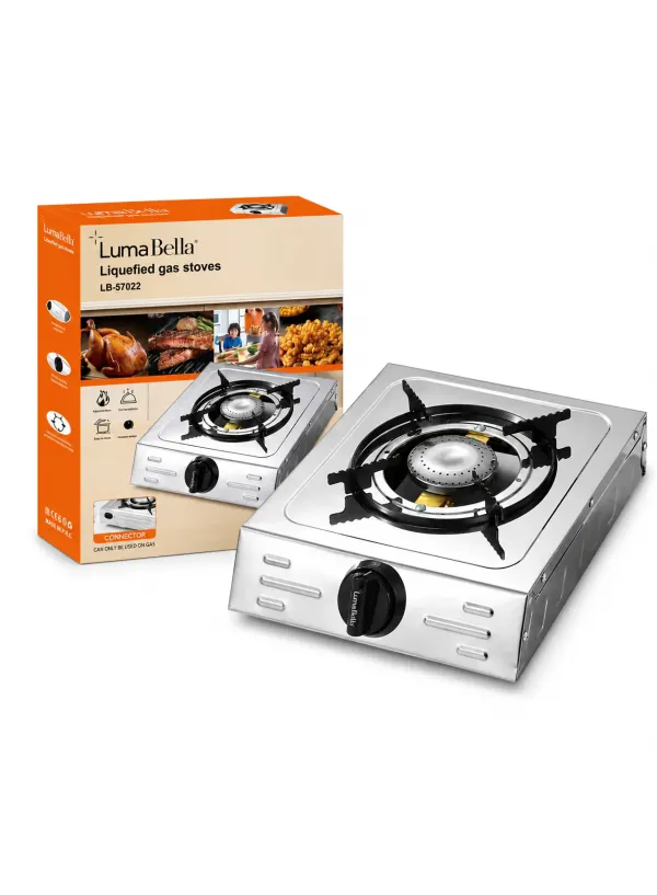 Настільна газова плита LumaBella (1 конфорки) LB-57022