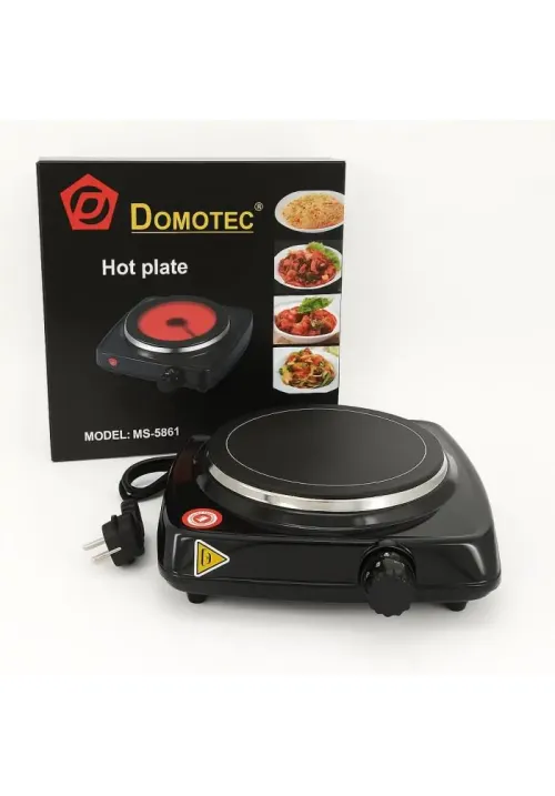 Електро плита настільна керамічна (1 конфорка) DOMOTEC MS-5851