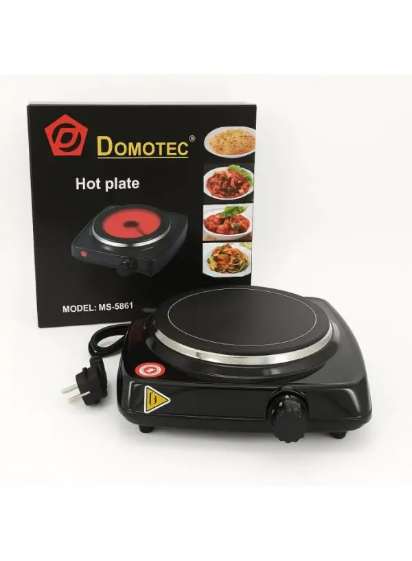 Електро плита настільна керамічна (1 конфорка) DOMOTEC MS-5851