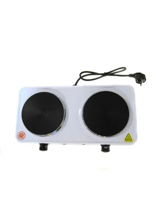 Електро плита настільна дискова (2 конфорки) DOMOTEC MS-5822