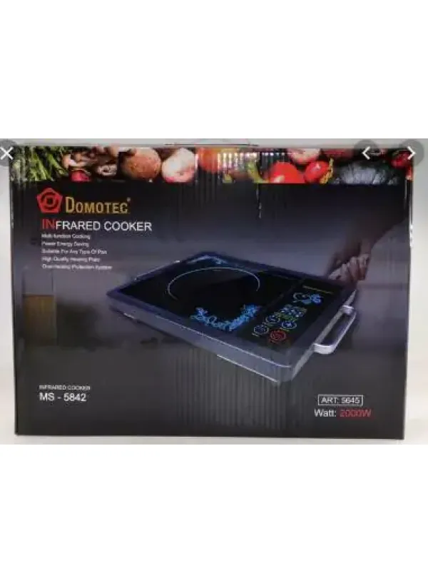 Електро плита настільна інфрачервона DOMOTEC MS-5842
