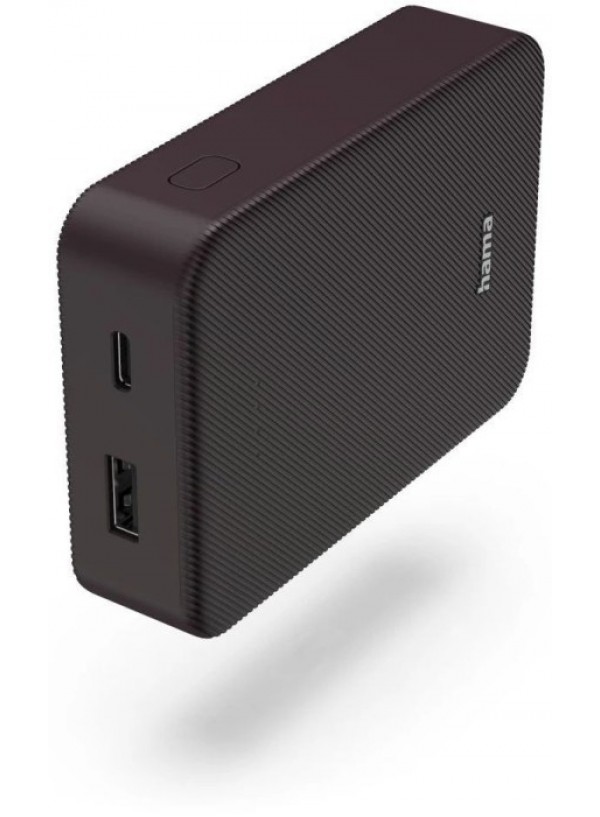 Зовн_АКБ Hama 10000mAh 15W (00201712) сливовий