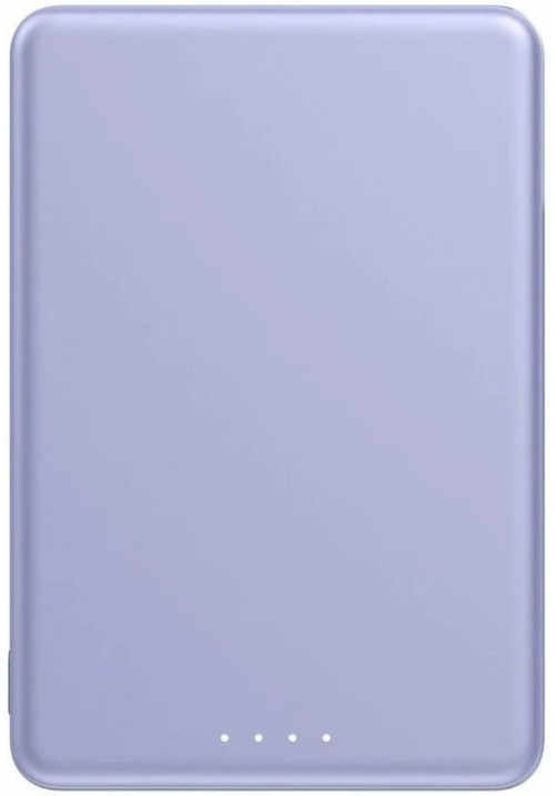 Повербанк Xiaomi Super Slim Magnetic&Wireless 5000mAh 15W(BHR08PNGL) фиолетовый