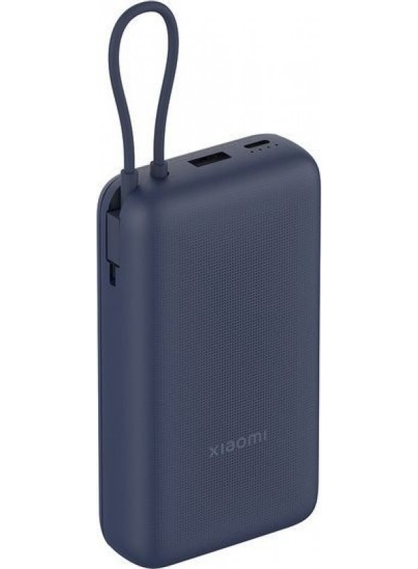 Зовн_АКБ Xiaomi 20000mAh 33W (Integrated Cable) (BHR8975GL) голубий