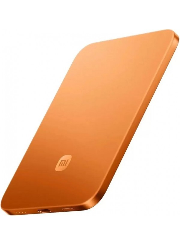 Повербанк Xiaomi UltraThin Magne 5000mAh 15W (BHR0975GL) оранжевий