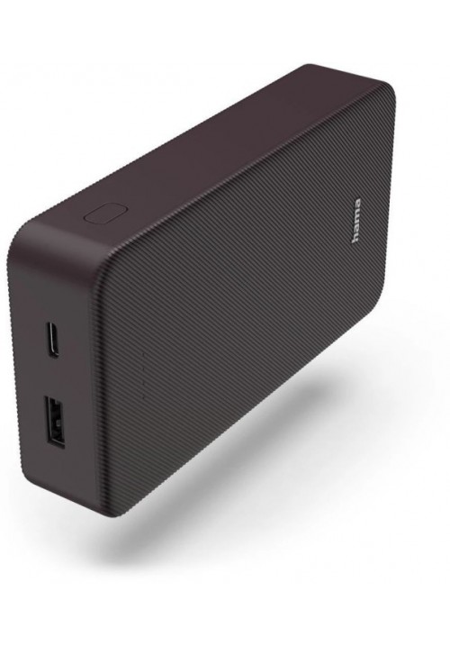 Зовн_АКБ Hama 20000mAh 15W (00201715) сливовий