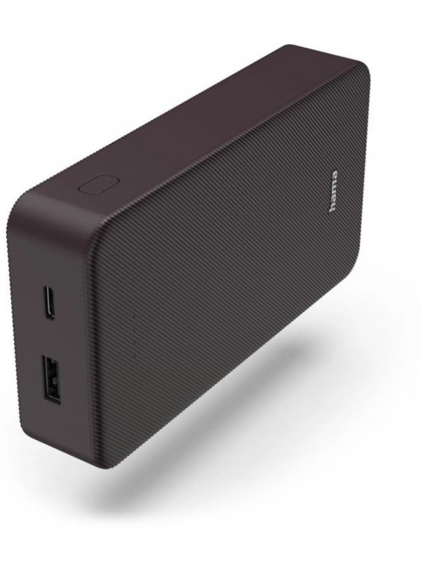 Зовн_АКБ Hama 20000mAh 15W (00201715) сливовий