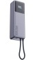 Power Bank Xiaomi 10000mAh 165W Integrated Cable (BHR9361GL) сірий