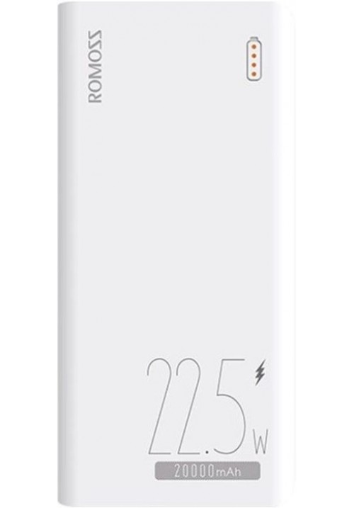 Зовн_АКБ Romoss 20000mAh Sense 6 22,5W (PPH80-611-1121H) білий