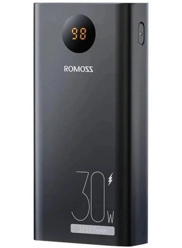 Повербанк Romoss 30000mAh PEA30 30W (PEA30-292-2111H) чорний