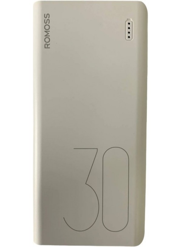 Повербанк Romoss 30000mAh PHP30 18W (PHP30-201-01H) білий