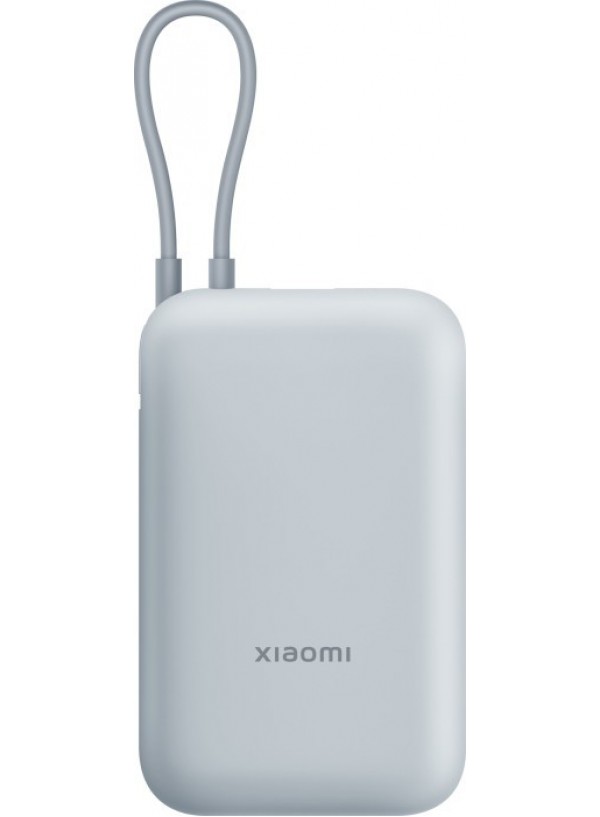 Зовн_АКБ Xiaomi 10000mAh 22.5W (Integrated Cable) (BHR9073GL)голуб