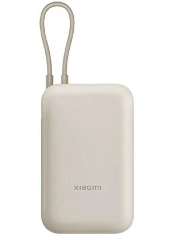 Зовн_АКБ Xiaomi 10000mAh 22.5W (Integrated Cable) (BHR9072GL)беж