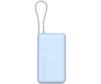 Повербанк Xiaomi 10000mAh 67W (Integrated Cable) (BHR08NZGL) блакитний