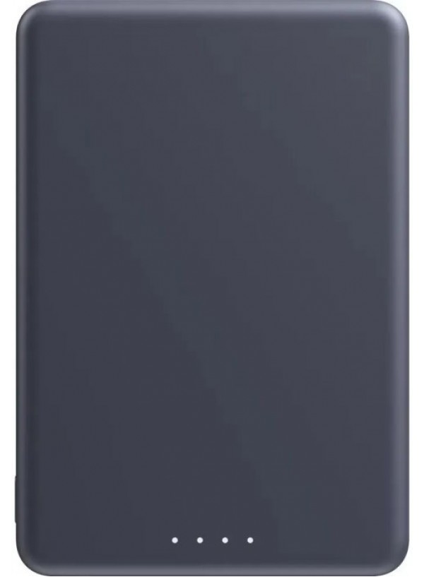 Повербанк Xiaomi Super Slim Magnetic&Wireless 5000mAh 15W (BHR08PMGL) чорний