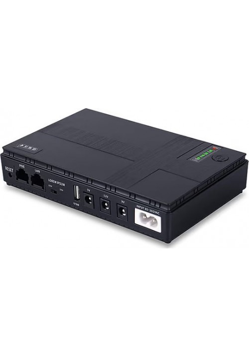 Джерело безперебійного живлення Andes DC1018P 18W 10400mAh 12V/ 9V/5v для роутера