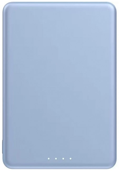 Повербанк Xiaomi Super Slim Magnetic&Wireless 5000mAh 15W (BHR08POGL) голубой