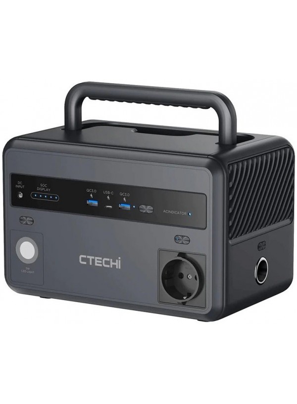 Портативна зарядна станція Уцінка CTECHi GT300 299Wh/300W (Потребує ремонту: не працює інвертор 220В)