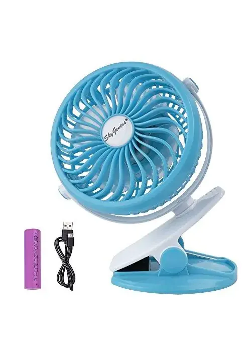 Вентилятор міні-ручний Mini Fan 04 (АКБ 18650)