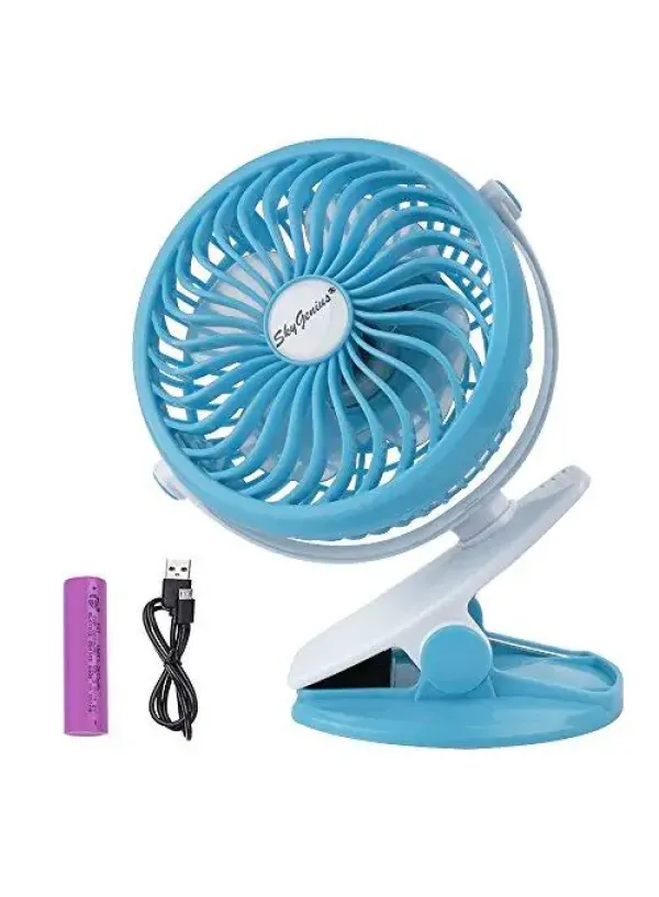 Вентилятор міні-ручний Mini Fan 04 (АКБ 18650)