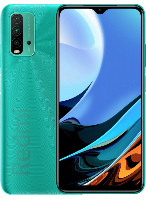 Redmi 9T 4/128 Ocean Green + защитное стекло В ПОДАРОК