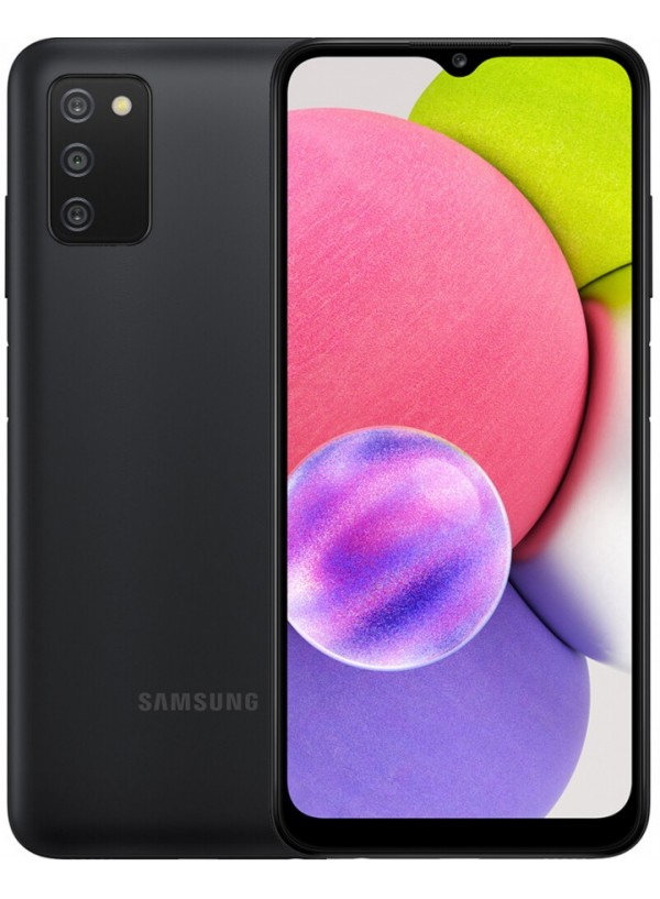 Samsung Galaxy A03s 4/64GB Black + захисне скло в ПОДАРУНОК