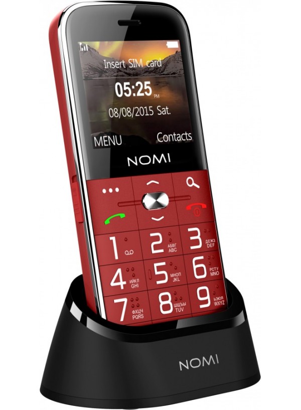 Nomi i220 Red GSM телефон