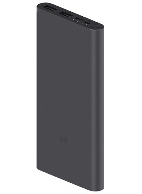 УМБ Xiaomi Mi Power Bank 3 10000 mAh 2xUSB 18W Fast Charge PLM13ZM Black