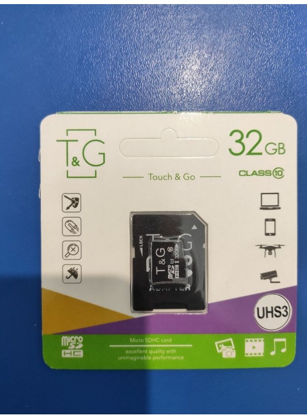 Touch and Go Micro SD 32 GB накопитель UHS-3 10 Class