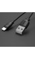 Remax RC-134a USB / USB-C Cable 2.1A 1M Black