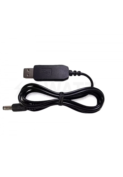 Кабель USB-DC від павербанку 5V-12V з перетворювачем для роутерів