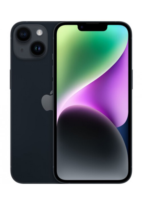 Apple iPhone 14 256GB Midnight + захисне скло в ПОДАРУНОК