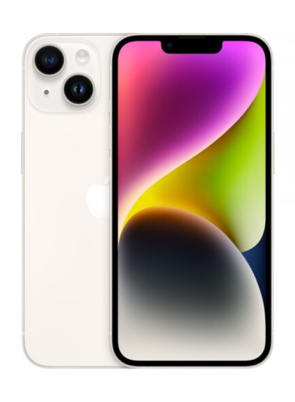 Apple iPhone 14 256GB Starlight + захисне скло в ПОДАРУНОК